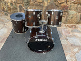 VIntage Tama RoyalStar Brazilian Grain Royal Star Drum Set Kit 22,12,13,16