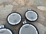 FOUR  Roland PDX-8 PDX-6 Dual Trigger Mesh Head V Drum Pad PDX8
