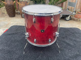 Tama Superstar Cherry 18x16" Floor Tom Drum 80's