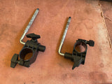 2 Roland mdh-10u tom clamps cymbal rack mounts
