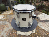 Tama Superstar 80's White Tom Drum - 10x9 Birch Wood0