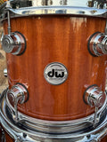 DW Collectors 5pc Drum Set White Marble w/ 20 inch kick!2