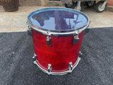 Tama Superstar Cherry 14x13 Cherry Tom Drum 80's