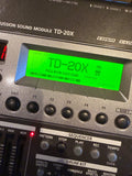 Roland Td-20x Expanded VDrum Module Brain td-20 x with MANUAL - EXCELLENT6