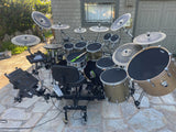 Monster Custom Pearl Electronic Double Bass Drum Set kit PICKUP ONLY SO CAL