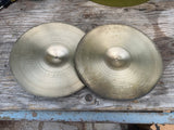 Zildjian Quick Beat TOP + ROCK hihat Bottom Hi hat Cymbals Pair6