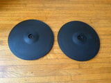 TWO PACK Roland CY-14  DRUM CRASH Black Cymbal Trigger CY14C0