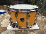 Rare Vintage Tama Superstar 14x8 Split Lug Mastercraft Snare Drum - Maple wood0