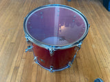 Tama Superstar Candy Apple Red CAR 15 x 14 Tom Drum 80's15