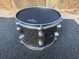 Dw Collectors 12x8" black galaxy Tom Drum - Satin Chrome  - Excellent4