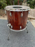 Tama Superstar Mahogany 18 x 16 Vintage 80's Floor Tom Drum !!