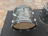 Vintage Ludwig downbeat Sky Blue Pearl Drum set Kit 196510
