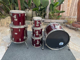 Tama Rockstar 6pc Drum Set kit 80's 8,10,12,13,16,22