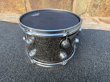 Dw Collectors 12x8" black galaxy Tom Drum - Satin Chrome  - Excellent6