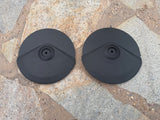 TWO Roland CY-8 Dual V Drum Crash Cymbal CY80