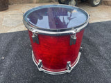 Tama Superstar Cherry 13x12 Cherry Tom Drum 80's