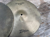 Zildjian Quick Beat TOP + ROCK hihat Bottom Hi hat Cymbals Pair5
