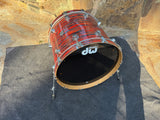 DW Collectors 22x18 Bass Drum Tiger Oyster Finish. Excellent2