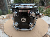 DW Collectors Piano Black Maple 10 x 9 Tom Drum Collector's - EXCELLENT7