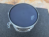 Dw Collectors 12x8" black galaxy Tom Drum - Satin Chrome  - Excellent2