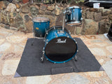 Pearl Session Custom Maple 24x18,12x10,16x16 Drum Set kit Blue Fade - CUSTOM 24"1