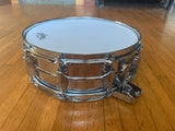 Vintage Ludwig 1968 14x5 Super Sensitive Snare Drum with original wires13