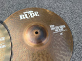 Paiste Rude 14" sound edge hihats Cymbals Pair1