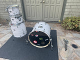 Pearl Export 4pc Drum Set kit in Slipstream White8