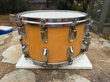 Rare Vintage Tama Superstar 14x8 Split Lug Mastercraft Snare Drum - Maple wood11