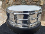 Vintage Ludwig Supraphonic 1967  5x14"  Keystone Badge 10-Lug Snare Drum