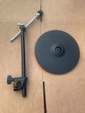 Roland CY-12C-BK Dual-Trigger Cymbal Crash Cymbal Black 12 cy12c - BLACK BOTTOM0