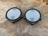 TWO PACK Roland PD-85 BK Dual Mesh V Drum Pad PD85 PD-85bk0