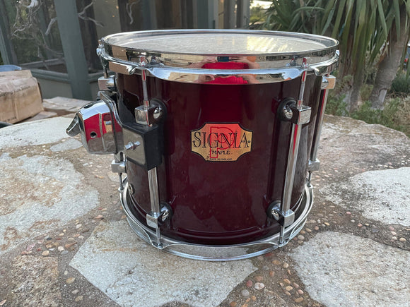Premier Signia 12x10 Tom Drum Cherry Wood