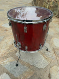 Tama Superstar Cherry 18x16" Floor Tom Drum 80's