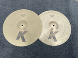 Zildjian 14" K Light Hi-Hats Cymbals Pair hihat Cymbal