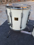 RARE TAMA ARTSTAR BIRDS EYE MAPLE WHITE TOM SET !! JAPAN !! LARS !!