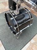 VIntage Tama Granstar II 4pc Drum Set Kit Black 22x16,12x11,13x12,16x16