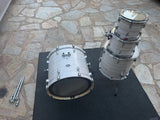 Pearl Export 4pc Drum Set kit in Slipstream White7