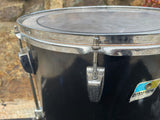 Ludwig Black Cortex 70's 16x16 Concert Tom for drum set kit Blue Olive Badge b/o