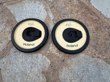 TWO PACK Roland CY-14  DRUM CRASH Black Cymbal Trigger CY14C3