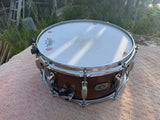TAMA 14x6.5 ARTWOOD Snare Drum in Mahogany Finish5