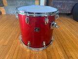 Tama Superstar Candy Apple Red CAR 15 x 14 Tom Drum 80's10
