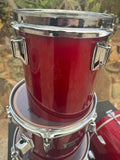Tama SUPERSTAR Candy Apple Red POWER 8pc Concert Tom Drum Set kit!!23