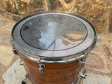 Vintage Rogers KOA 18x16 Script Badge Power Tone Floor Tom Drum7