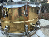 Yamaha Brass 14x7 Snare Drum with Nouveau Lugs SD447017