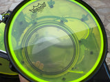 Truth Custom Shop Acrylic 3pc Drum Set kit !!! Loud !! 22x20 , 16x14, 12x8