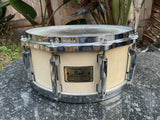 Pearl Masters Custom 4ply Maple 6.5x14 Snare Drum with re-rings (HOOPS NOT ORIGI