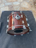 Rare 1980's vintage Tama Superstar 20x14 Bass Drum Super Mahogany9