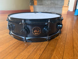 Dw Collectors Satin Black 14x5.5 Snare Drum1