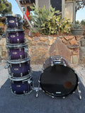 Pearl Reference Purple Craze 6pc Drum Set kit!! Excellent Condition!